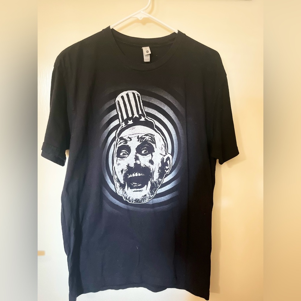 “What’s the matter kid? Are you afraid of clowns?” Mens Lg T-Shirt.